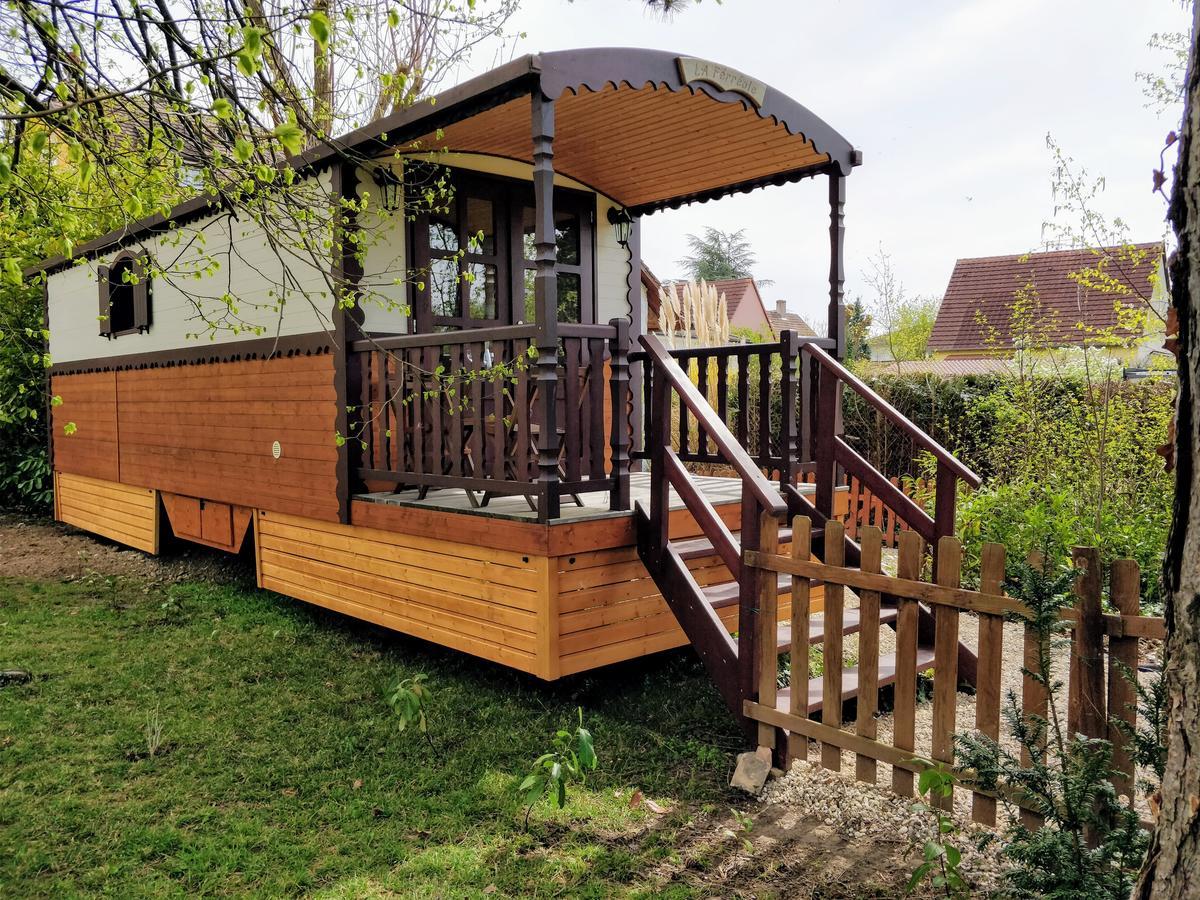Roulotte Comtoise A Strasbourg Villa Exterior foto