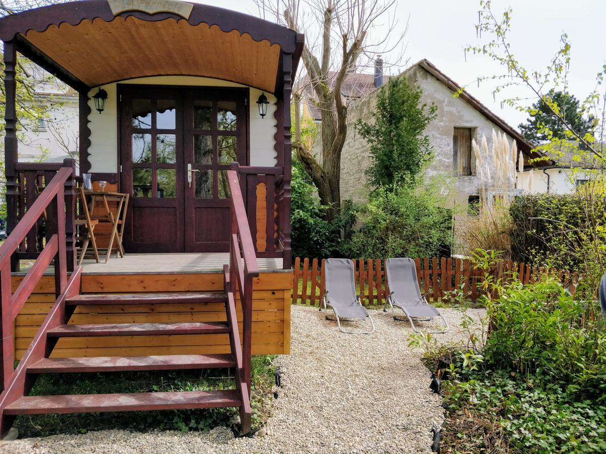 Roulotte Comtoise A Strasbourg Villa Exterior foto